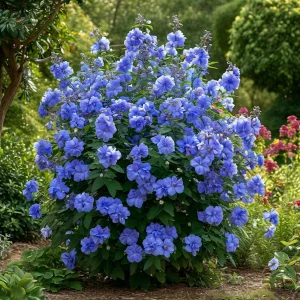 Гибискус Сансет Блоссом купить по цене от 248р. в интернет-магазине «Посадика» с доставкой почтой в в Озерске и по всей России – [изображение №1].