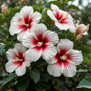 Гибискус Рэд Элеганс купить по цене от 380р. в интернет-магазине «Посадика» с доставкой почтой в в Озерске и по всей России – [изображение №1].