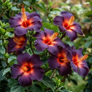 Гибискус Вивида Флэр купить по цене от 279р. в интернет-магазине «Посадика» с доставкой почтой в в Озерске и по всей России – [изображение №1].