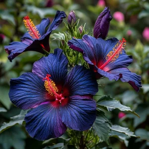 Гибискус Саншайн Кисс купить по цене от 450р. в интернет-магазине «Посадика» с доставкой почтой в в Озерске и по всей России – [изображение №1].