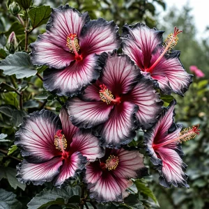 Гибискус садовый Самер Бридж купить по цене от 306р. в интернет-магазине «Посадика» с доставкой почтой в в Озерске и по всей России – [изображение №1].